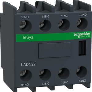 Contato Auxiliar Frontal Para Contator Tesys Deca Schneider 2NA+2NF LADN22