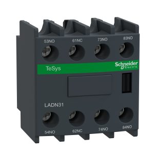 Contato Auxiliar Frontal Para Contator Tesys Deca Schneider 2NA+1NF LADN31
