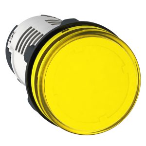 XB7EV05BP - Sinalizador Ø22mm Plástico, LED, Amarelo, 24VCA/VCC Schneider
