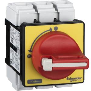 INTERRUPTOR SECCIONADOR VARIO 80A MANOPLA VERMELHA/AMARELA SCHNEIDER ELECTRIC - VCF4