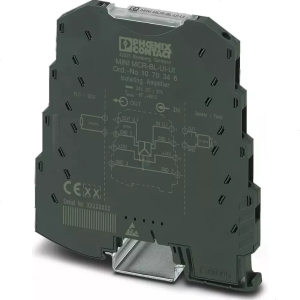 CONVERSOR AMPLIFICADOR ISOLADOR 4 A 20MA / 0-10V PARA 4-20MA / 0-10V MINI MCR-BL-UI-UI PHOENIX CONTACT - 1070346