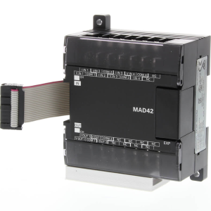 MÓDULO EXPANSÃO CP1 COM 4 ENTRADAS ANALÓGICAS E 2 SAÍDAS ANALÓGICAS OMRON - CP1W-MAD42