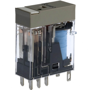 RELÉ ELETROMECÂNICO DC24 SAÍDA DPDT 5A OMRON - G2R-2-SN DC24