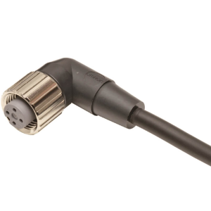 CABO COM CONECTOR FÊMEA, M12, ANGULAR,4 PINOS, 4 VIAS, COM CABO INJETADO PVC, 2M DE COMPRIMENTO OMRON - XS2F-M12PVC4A2M